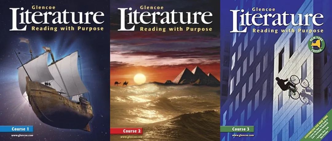 美国初中顶级阅读教材 Glencoe Literature Reading With Purpose
