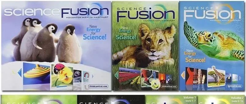 美国顶级科学教材science fusion