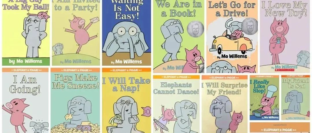 高情商英语启蒙绘本小猪小象Elephant and Piggie