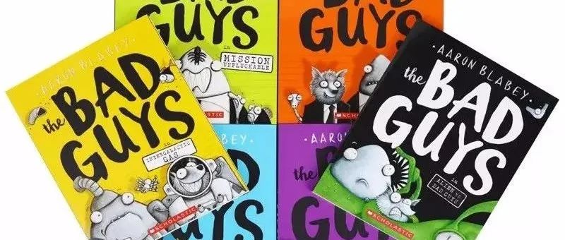 美国小学生都爱看的漫画章节《The Bad Guys 》坏家伙系列
