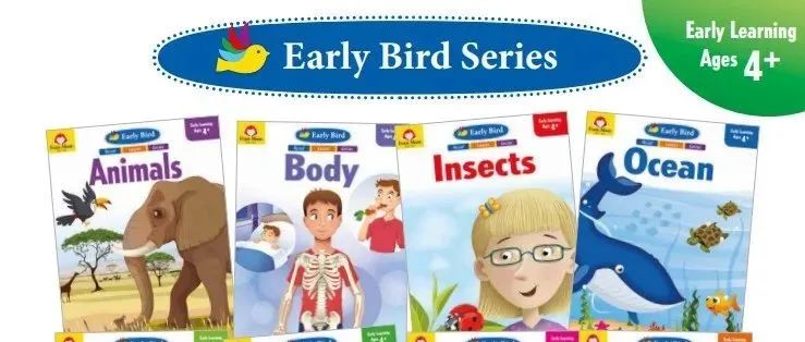 零基础英语启蒙 Evan-Moor早鸟系列练习册《Early Bird》