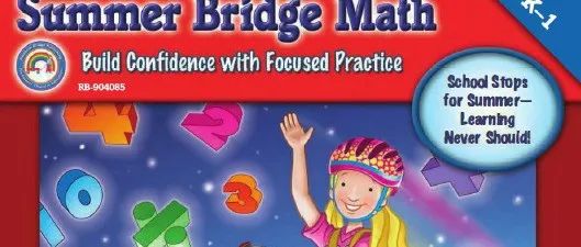 美国小学都在用的数学暑假练习册Summer Bridge Math，满足小学各个阶段的数学学习需求