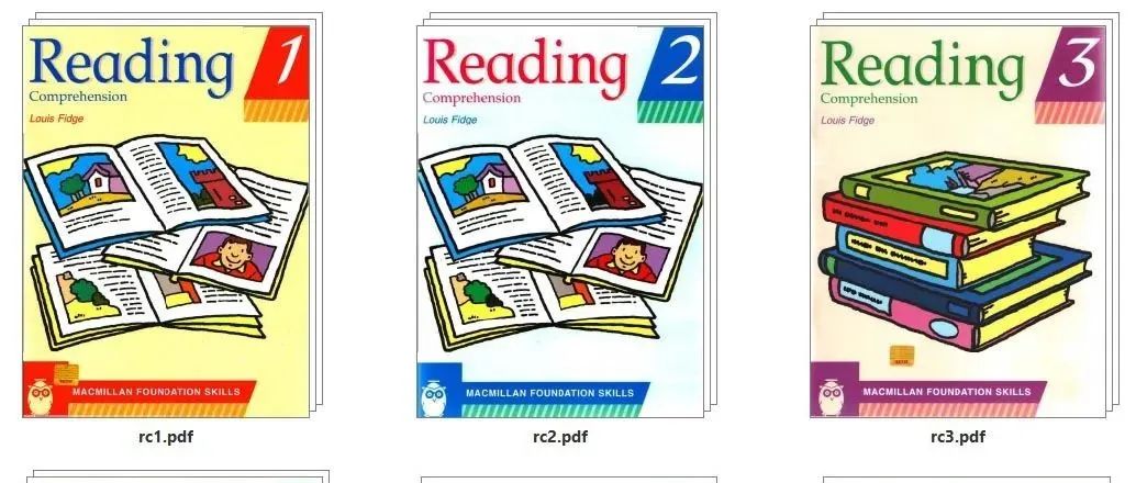 麦克米伦Macmillan阅读理解练习册 G1-G6，阅读练习就像读绘本一样有趣