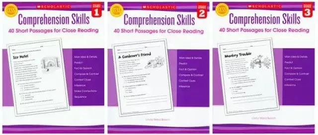 学乐英语精读练习册 Comprehension Skills系列，系统学习精读技巧！