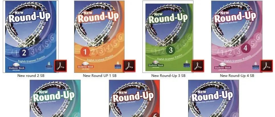 培生朗文儿童英语语法教材 new round-up