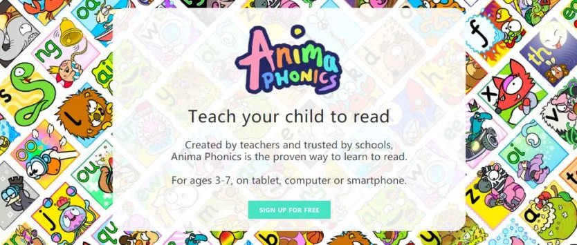 Anima Phonics 自然拼读教材+练习纸+精美海报+互动游戏+闪卡