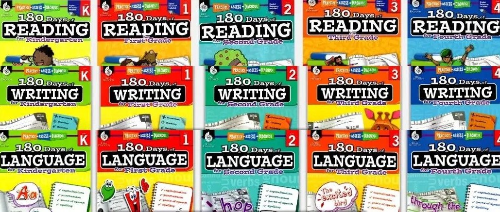 风靡全美的小学爆款练习册~180Days系列