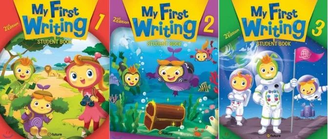 入门基础+词汇累积！亲和力爆表的低龄写作教材My First Writing