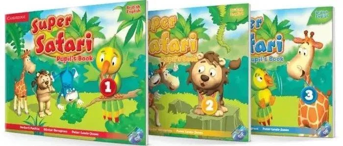 3-6岁英语启蒙不容错过的宝藏教材，剑桥大学出版Super Safari全套资源！