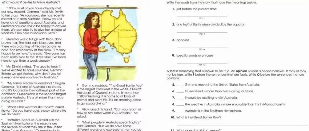 美国原版阅读练习，小学到高中的英语阅读训练都安排好了！