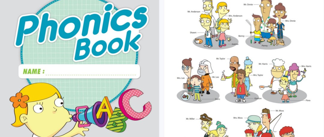 原版自然拼读学练书《It’s me grow》PDF教材+学生用书+配套故事书！