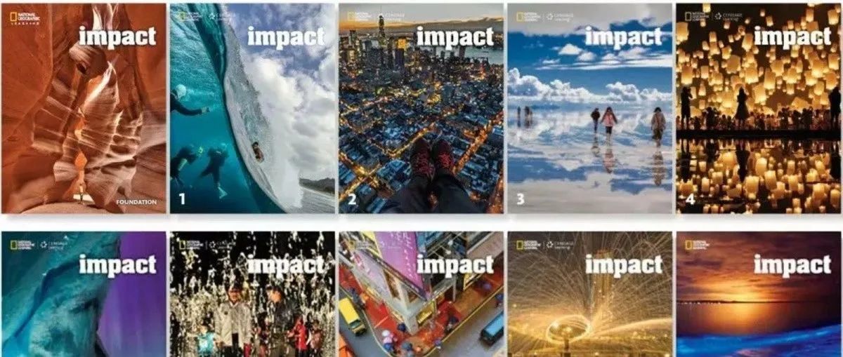 稀缺资源 I 国家地理原版教材 Impact 在求知与探险中学英语、练思维！