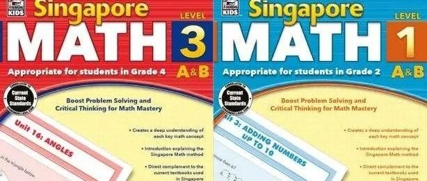 稀缺资源 I 新加坡数学英文练习册《Singapore Math》