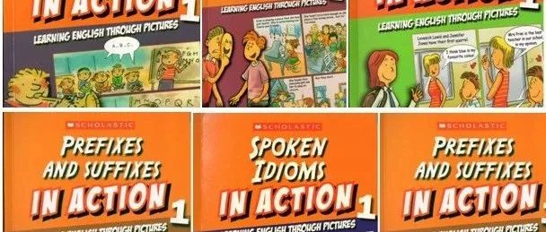 学乐 In Action 画中画系列，在漫画中轻松搞定英文单词