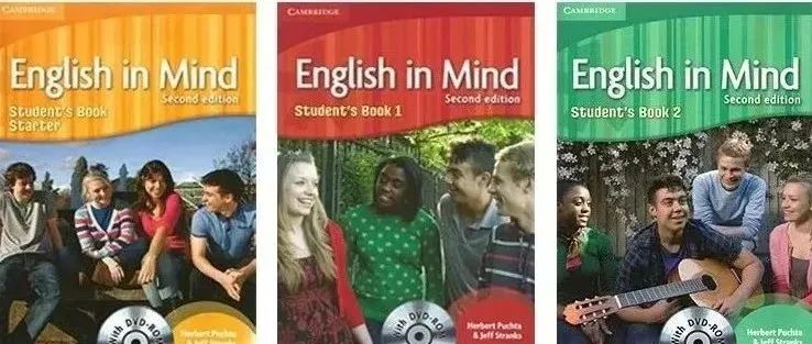 剑桥青少年英语 English in mind第二版最全资源，含学生书、练习册、教师书、单词表和作业纸等