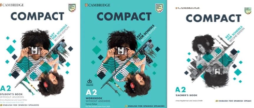 剑桥最新官方备考KET教材Compact Key for Schools,听说读写一套搞定!