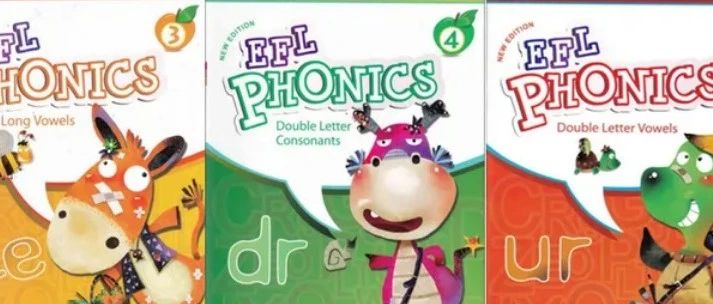 国际知名小学常用拼读教材~EFL Phonics