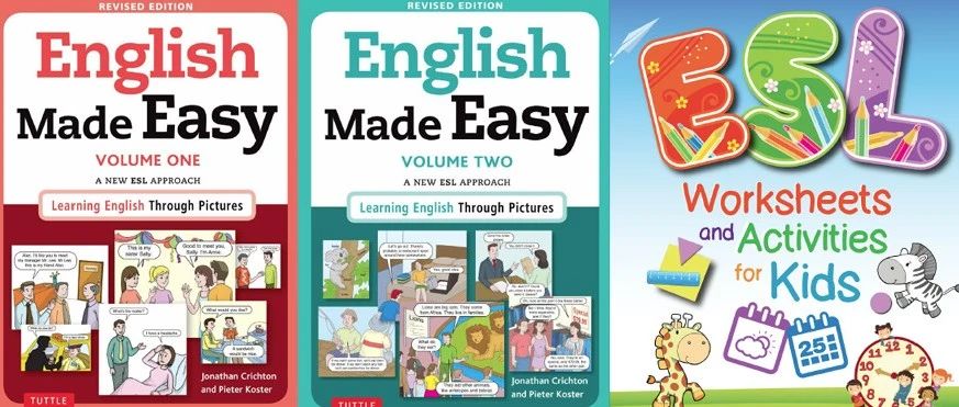 有趣的互动式英语学习教材English Made Easy,通过图片学英语