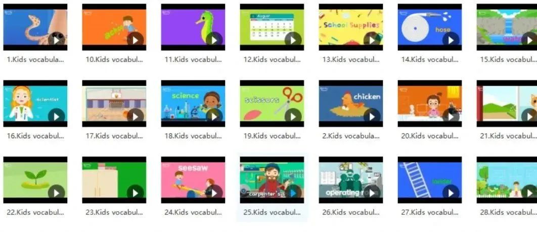 看动画学单词,轻松掌握1000+词汇