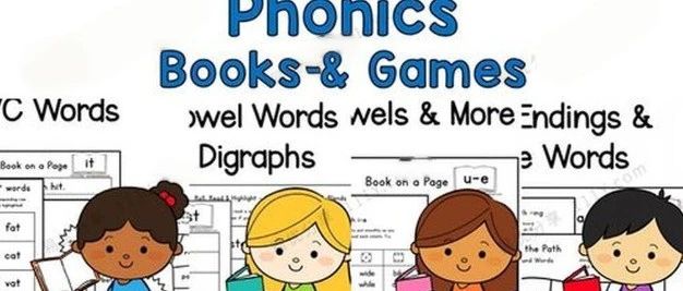 超赞的自然拼读互动书Phonics Books and Games，在游戏中学拼读