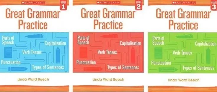 学乐语法练习册Great Grammar Practice，帮孩子从听读顺利过渡到整句输出！