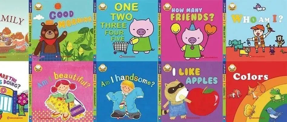 原版情景启蒙绘本~果酱英语Jam Jam English