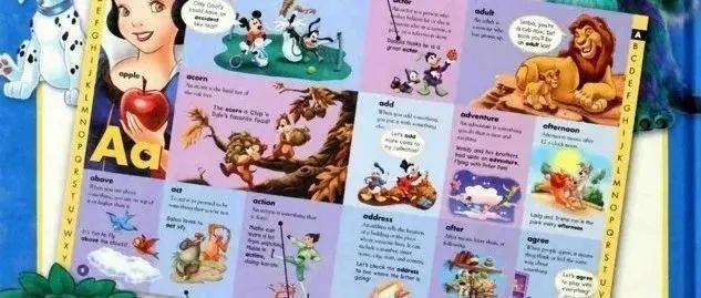 有趣又实用的的儿童英语卡通图解词典