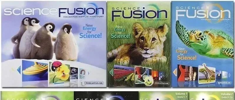 美国顶级科学教材science fusion~让孩子像科学家一样思考