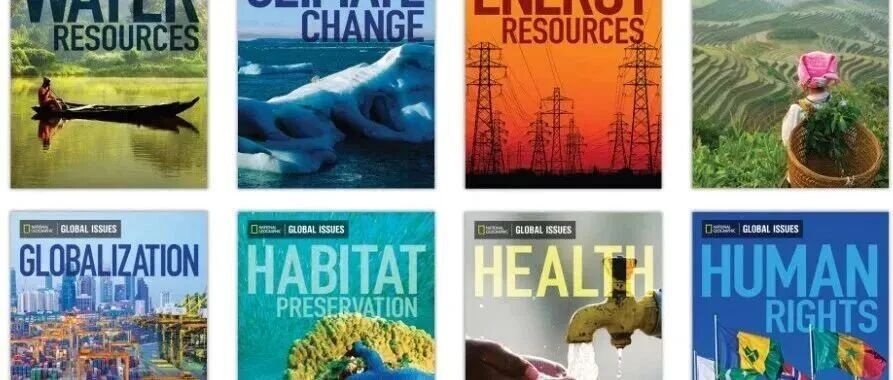 美国国家地理GLOBAL ISSUES系列~演讲辩论宝藏素材，培养未来世界领袖！