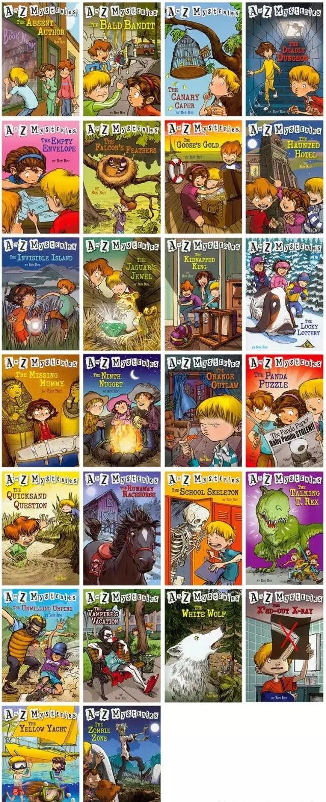 《A to Z Mysteries》A to Z 神秘案件经典桥梁章节书